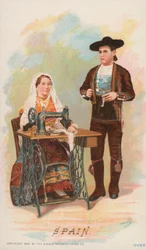 Nähmaschine, Spanien